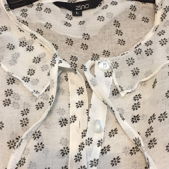 Sheer top - Picture 4 of 10